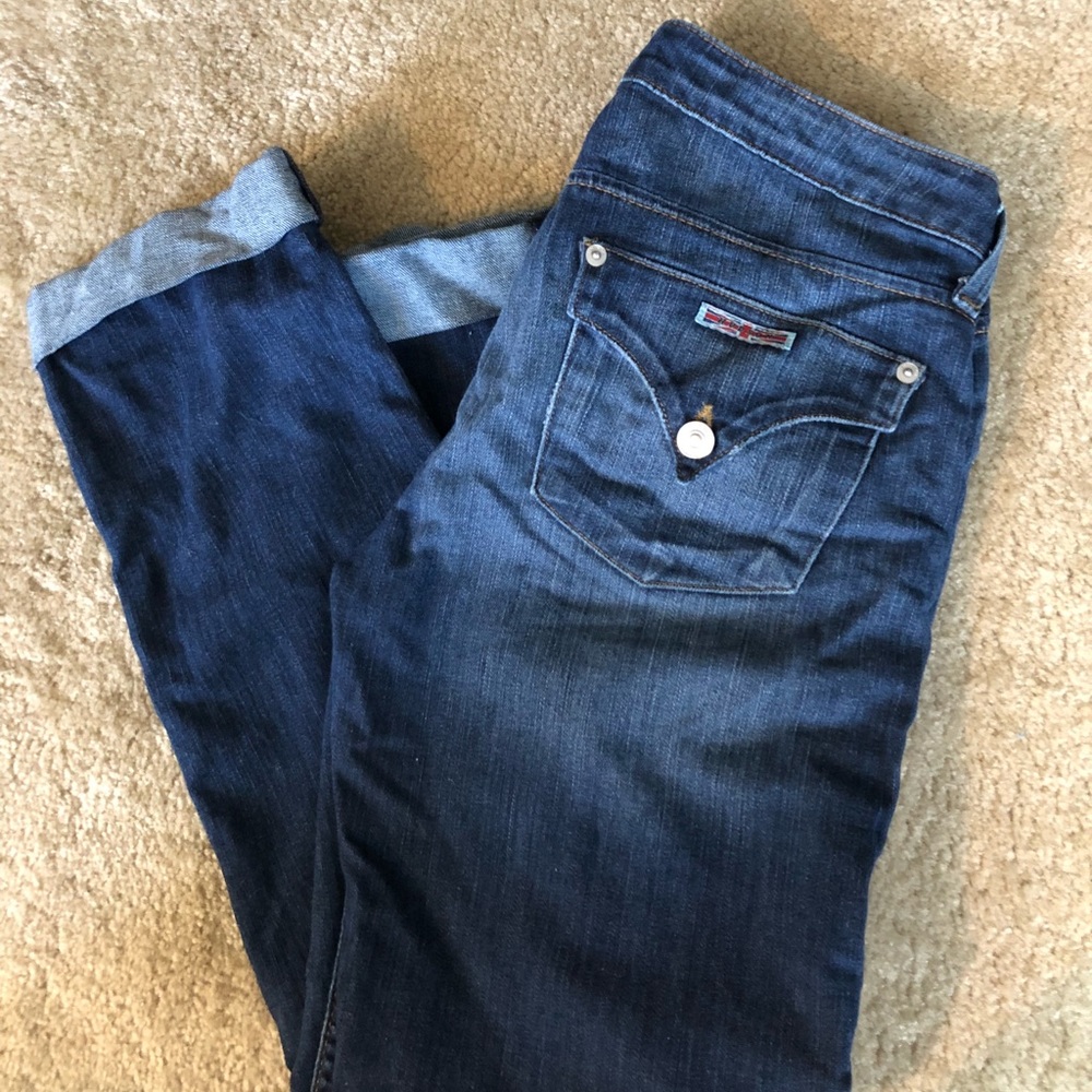 Hudson jeans woman’s size 27 distressed look